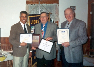 Awards Lion Angus Johnson - Life Membership Lions Foundation of District 41N2, Lion Jim Faulkner - Life Membership Lions Foundation of Canada and Fellowship Award, Lion Fred Hunt - Honor Roll Certificate LCIF