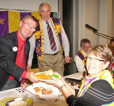 Baby Lion Millie taking DG Bobby Dean Supper 2010