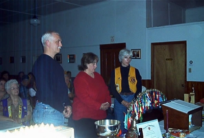 Baby Lions Duncan & Maureen MacIssac & Sponsor Lion Brenda Walker